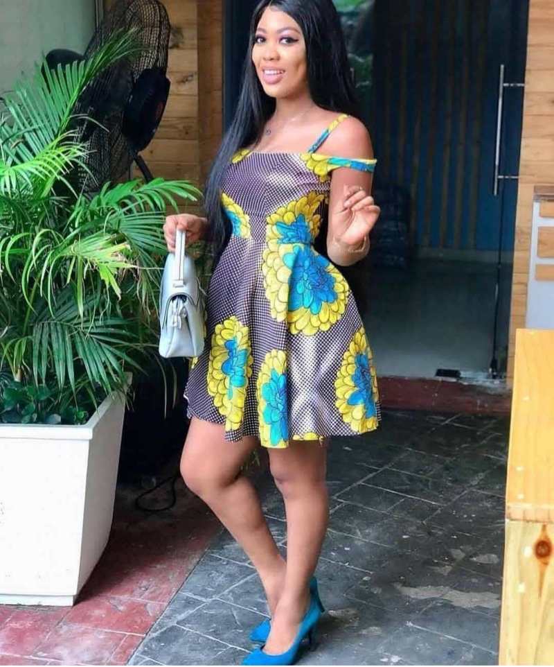 Trendy Ankara Short Gowns For Beautiful Ladies - You Have Always Wanted ...