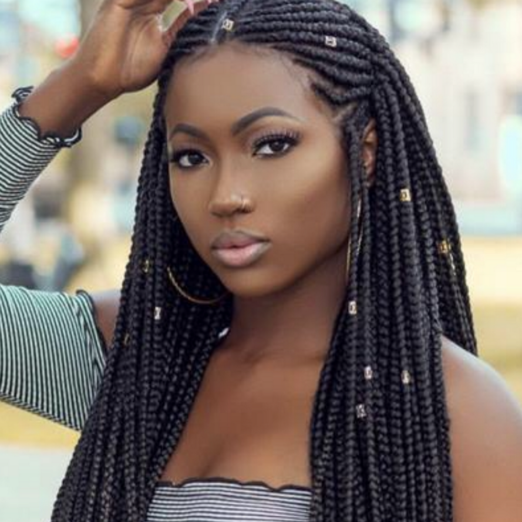 24 African braided hairstyles for natural hair for Ladies