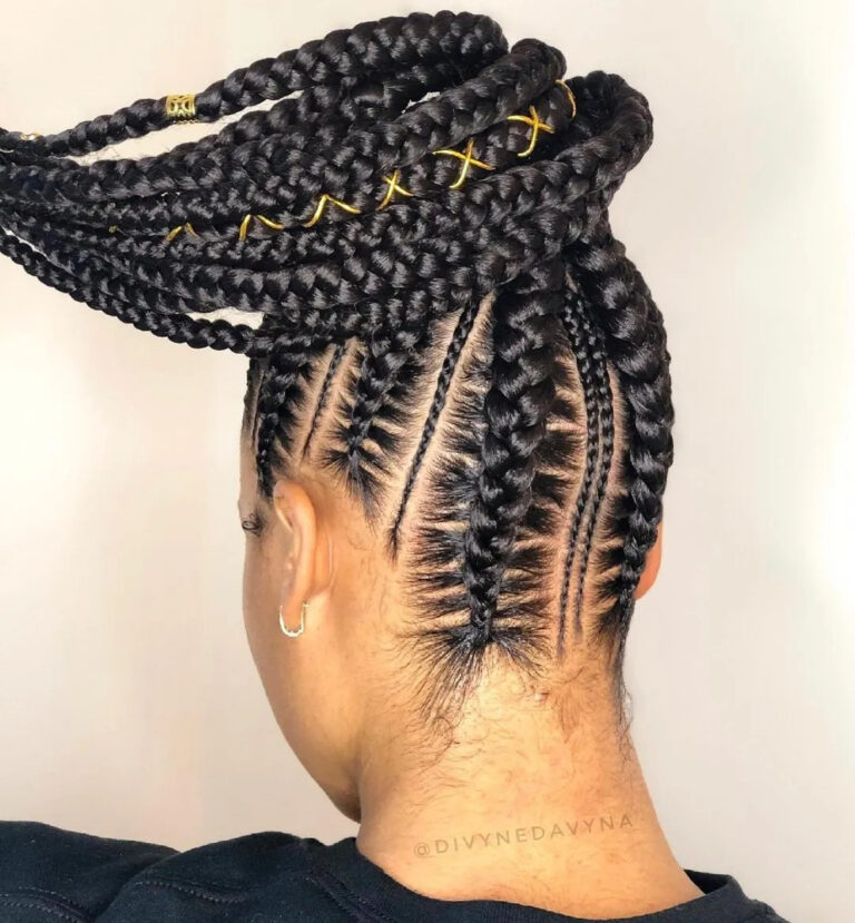 11 Cornrow Hairstyles With Natural Hair - Tolulope Gabriel